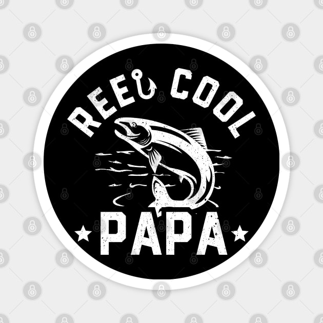 Reel Cool Papa Magnet by trendingoriginals